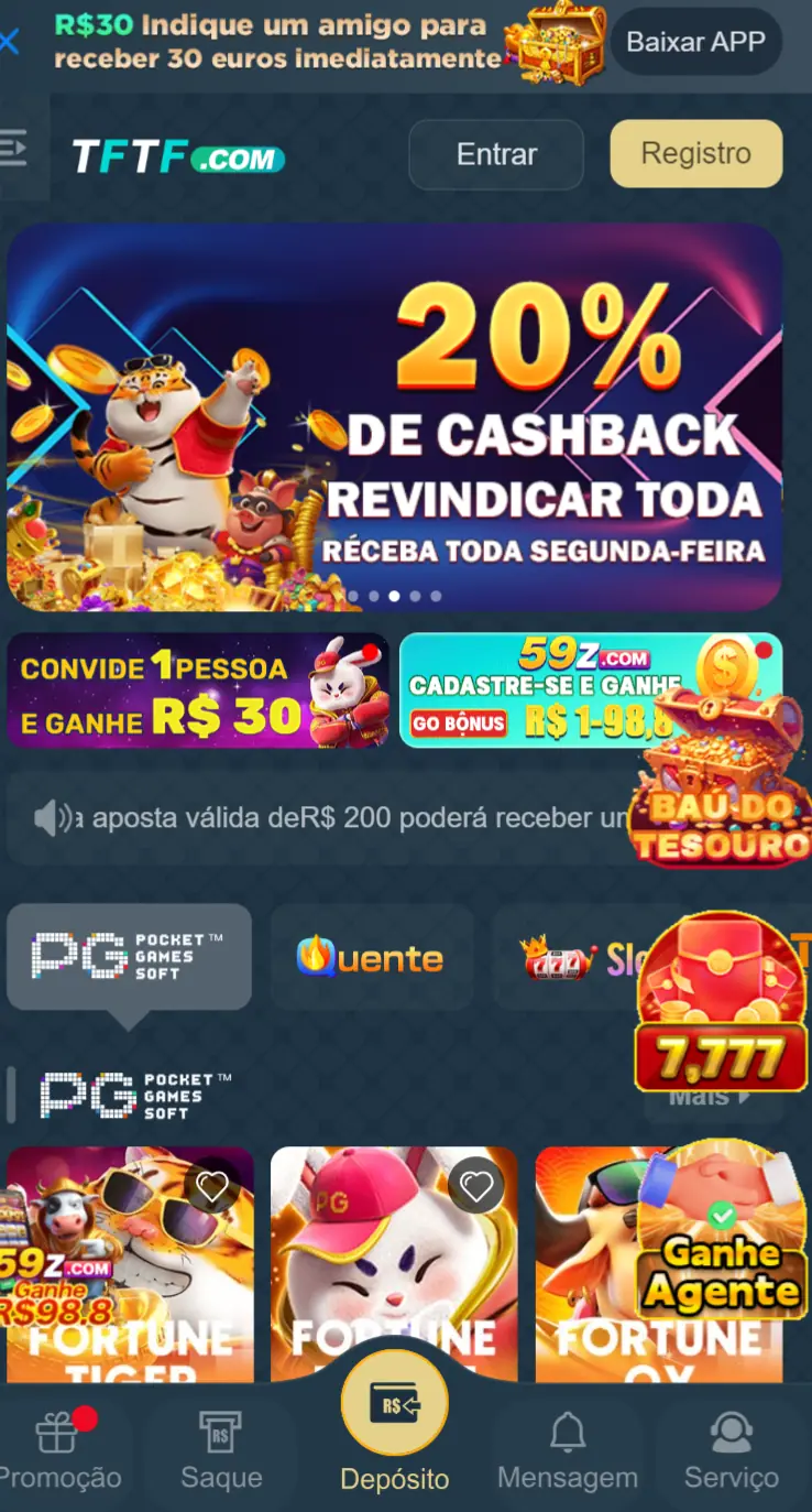 tftf Experimente slots oficiais Aposte Online